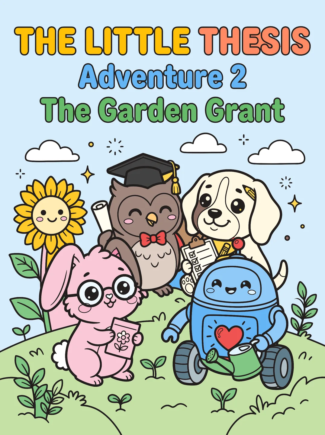 The Little Thesis, Adventure 2: The Garden Grant front cover